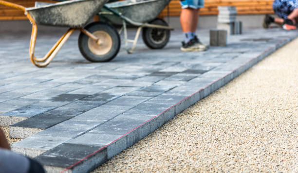 Residential Paver Driveway in Dry Run, OH